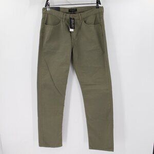 NWT Banana Republic Pants Men's 31 L29 5 pocket green thyme Slim Fit Stretch